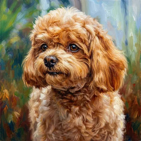 Source image: Dog portrait